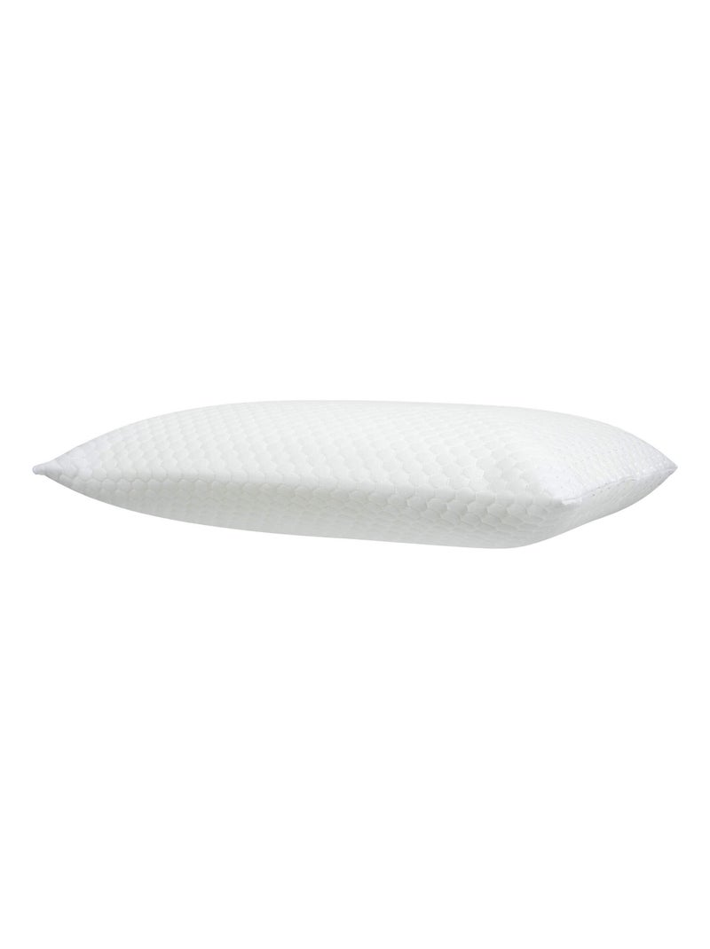 Oreiller moelleux mémoire de forme Blanc - Kiabi