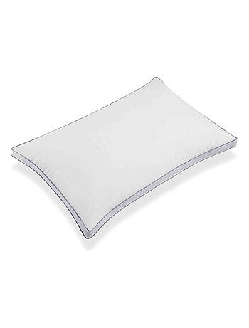 Oreiller moelleux percale MICROGEL