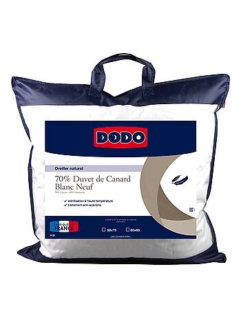 Oreiller naturel 70% duvet de Canard - DODO