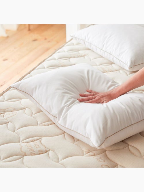 Oreiller naturel en plume et duvet - Kiabi