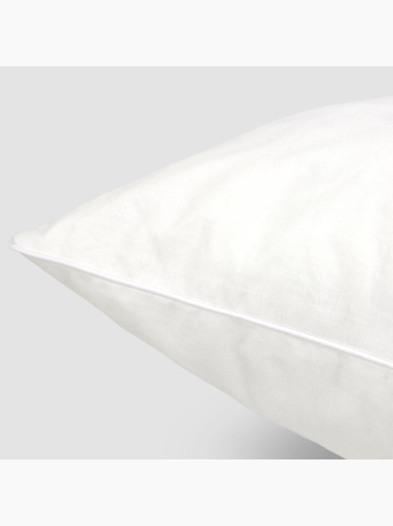 Oreiller plumes de Canard GRIZZ'LIT Carré Plumes de canard Blanc - Kiabi