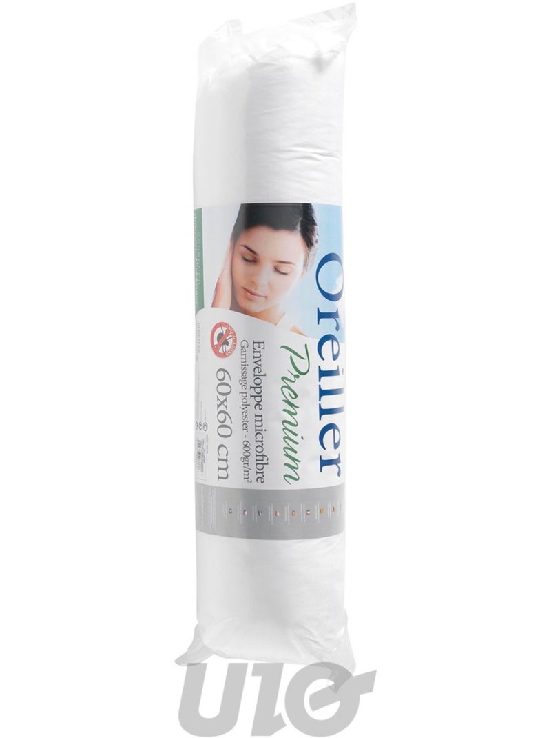 Oreiller Polyester Douceur d'Intérieur Blanc - Kiabi