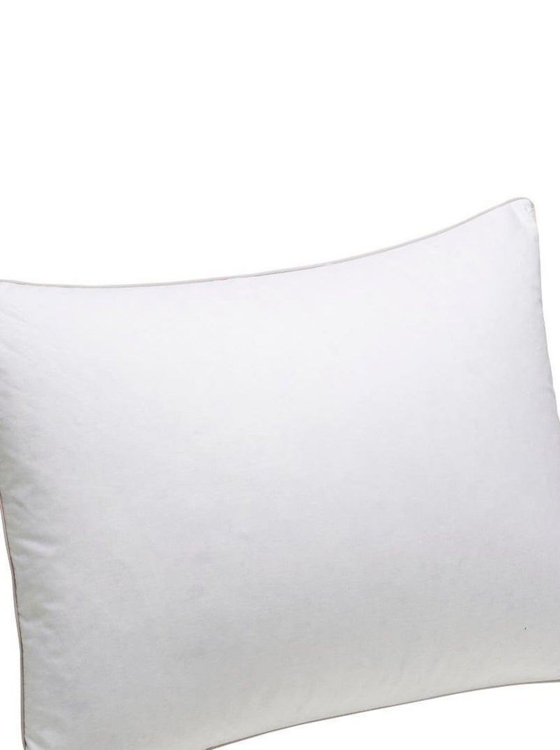 Oreiller Premium Naturel Anti-Acariens Ferme - 30% duvet - DUNLOPILLO Blanc - Kiabi
