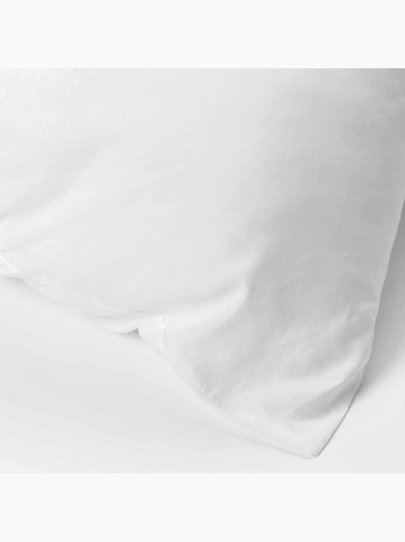 Oreiller Rectangle Enveloppe Coton Protection Blanc - Kiabi