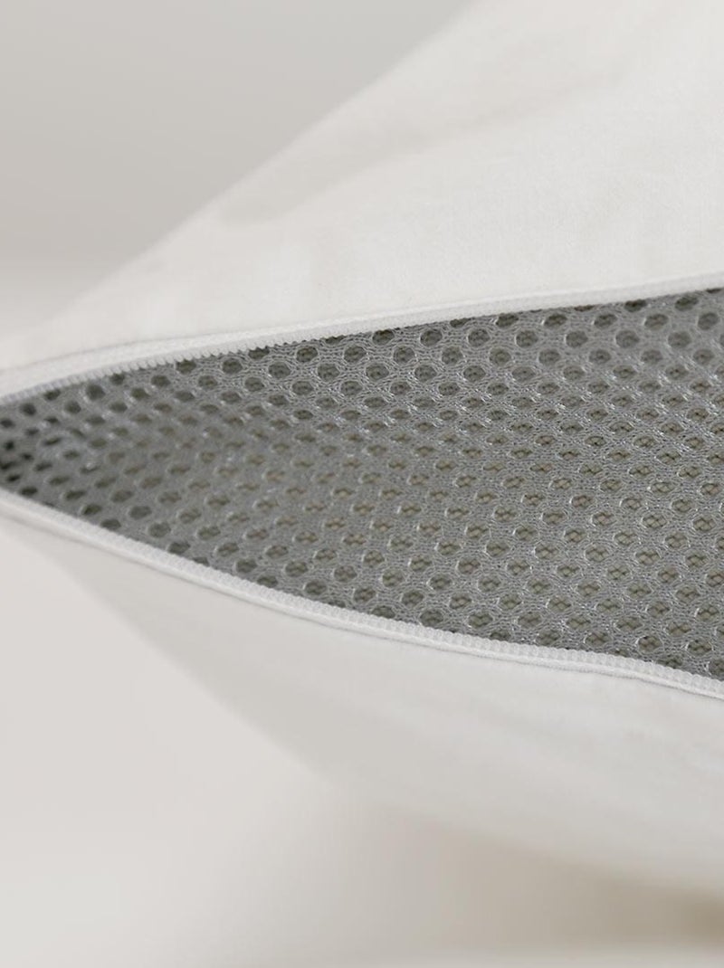 Oreiller Réglable 2-en-1 - Confort Moelleux ou Ferme - DODO Blanc - Kiabi