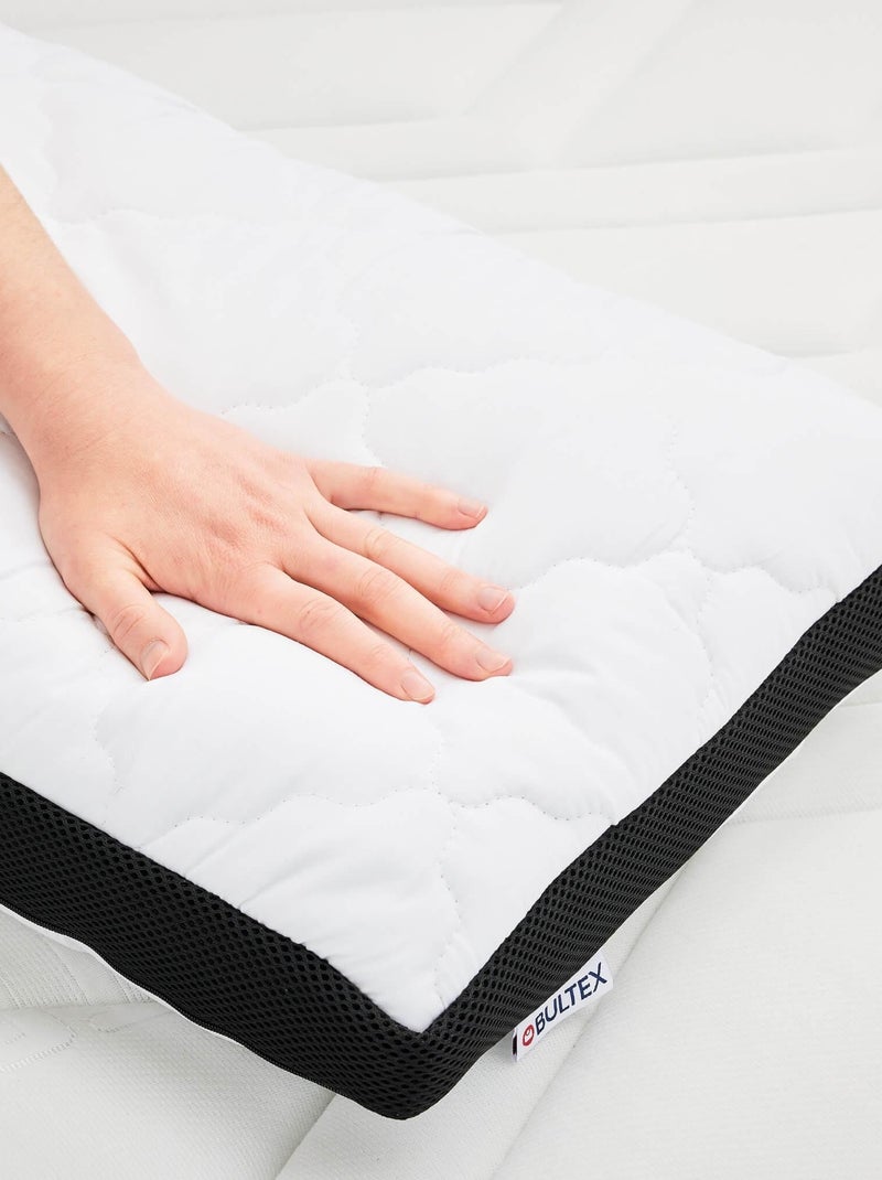 Oreiller spécial cervicales mousse mémoire Blanc - Kiabi