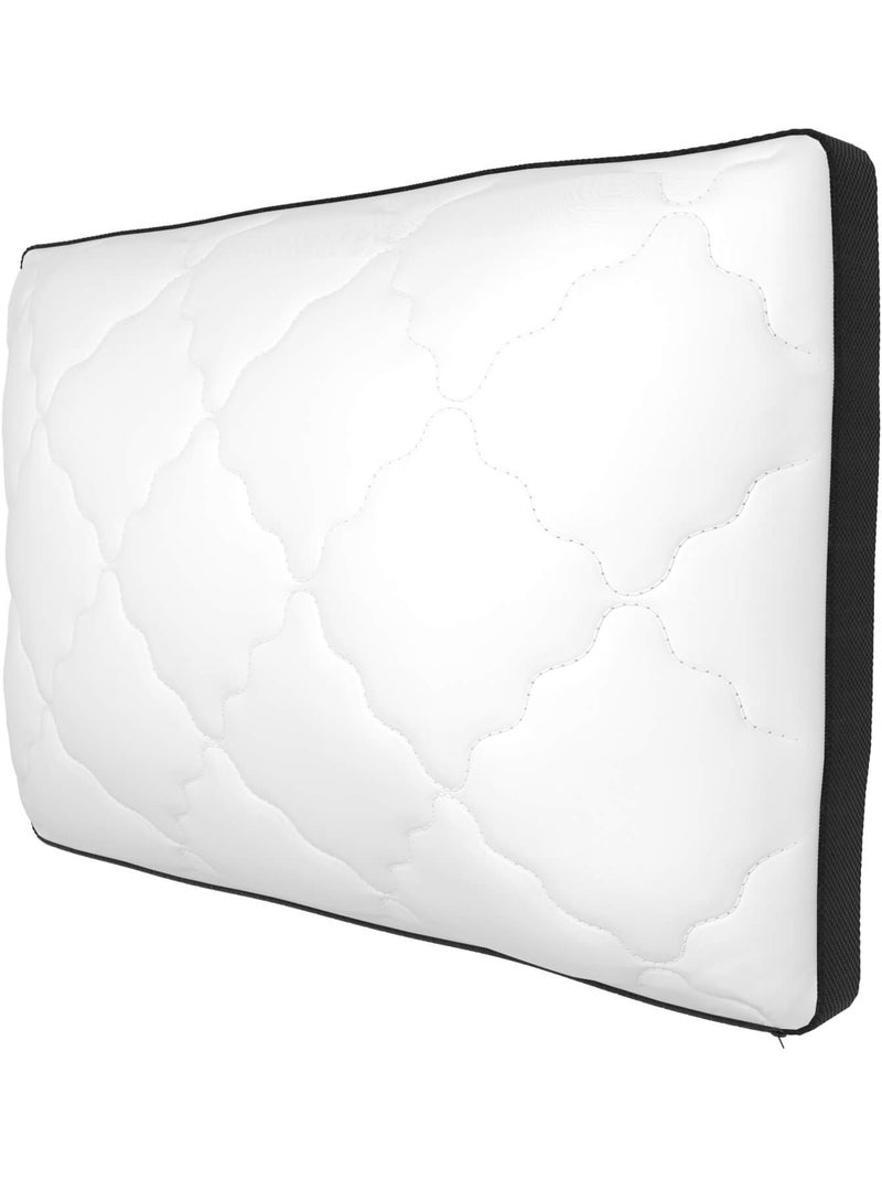 Oreiller spécial cervicales mousse mémoire (lot de 2) Blanc - Kiabi