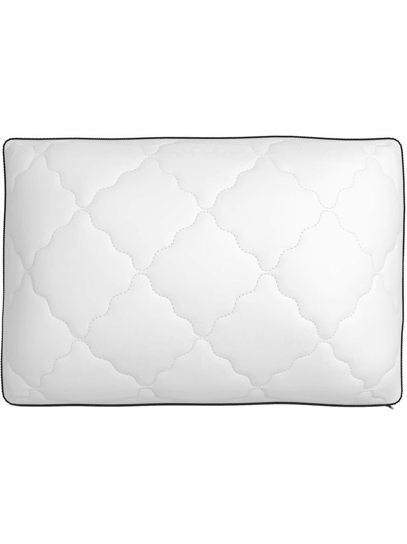 Oreiller spécial cervicales mousse mémoire (lot de 2) Blanc - Kiabi