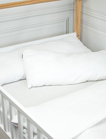 Oreiller traversin plat moelleux pour enfant - fabrication française SEVIRA KIDS