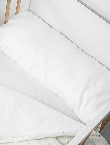 Oreiller traversin plat moelleux pour enfant - fabrication française SEVIRA KIDS