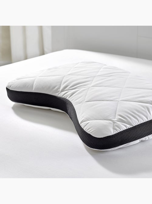 Oreiller Viscoélastique Antiallergique Fermeté moyenne - Kiabi Oreiller Viscoélastique Antiallergique Fermeté moyenne - Kiabi