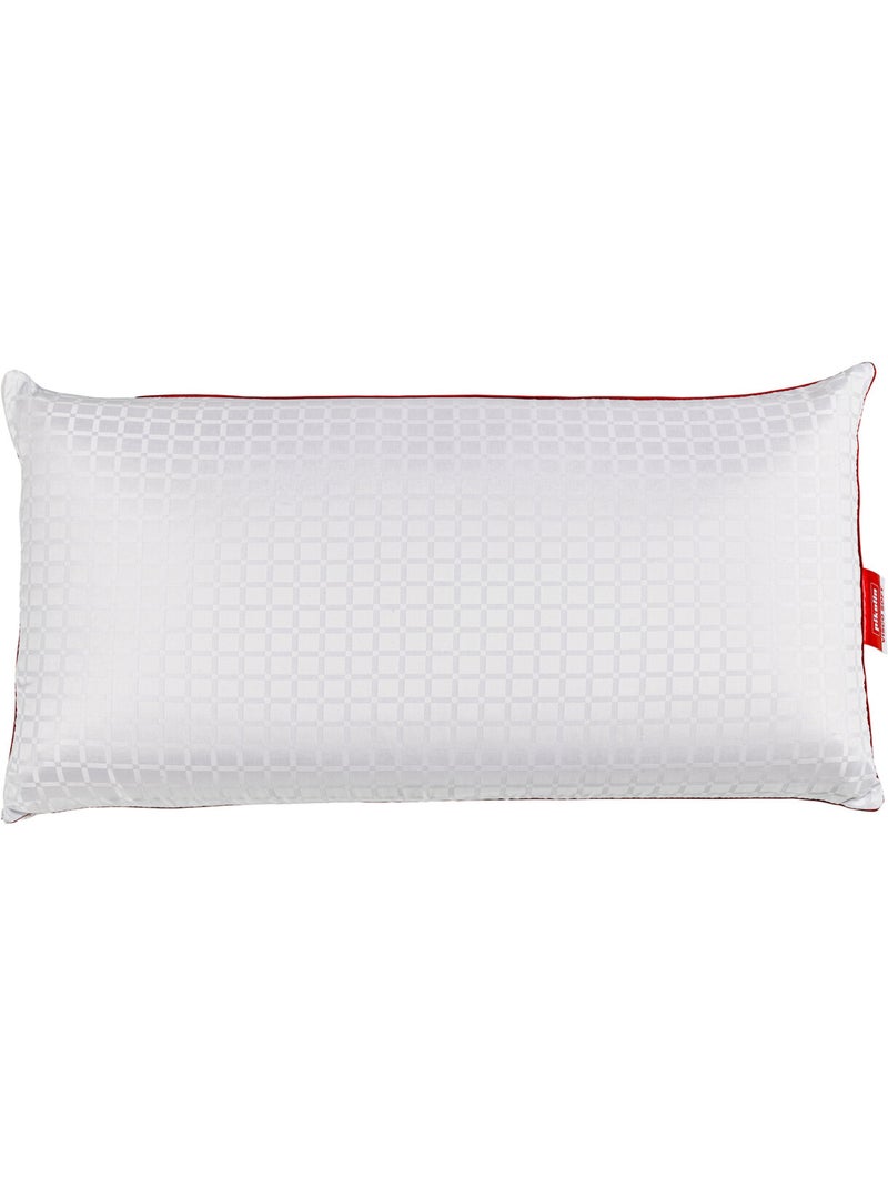 Oreiller viscoélastique VISCO SOFT Fermeté faible Respirant Blanc - Kiabi