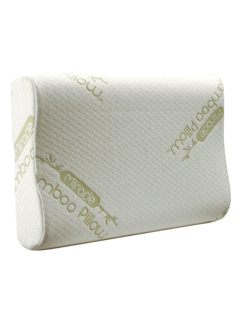 Oreiller Viscose cervical 40x60 cm A mémoire de forme N/A - Kiabi