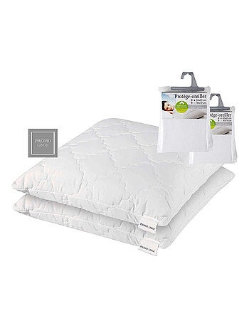 Oreillers Polyester Flocon Mémoire de Forme PROMO LINGE