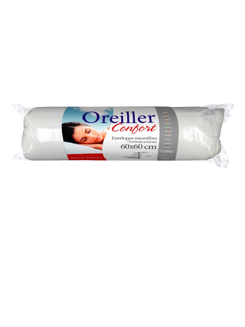 Oreillers Polyester Moelleux PROMO LINGE Blanc - Kiabi