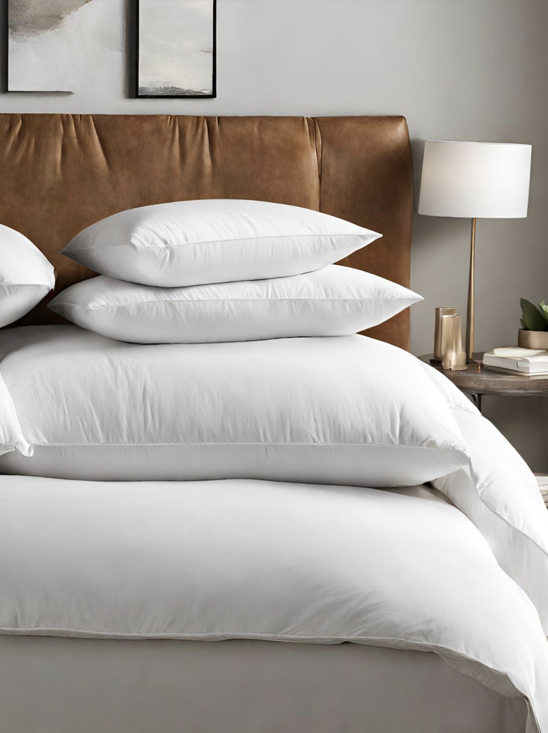 Oreillers Polyester moelleux PROMO LINGE Blanc - Kiabi