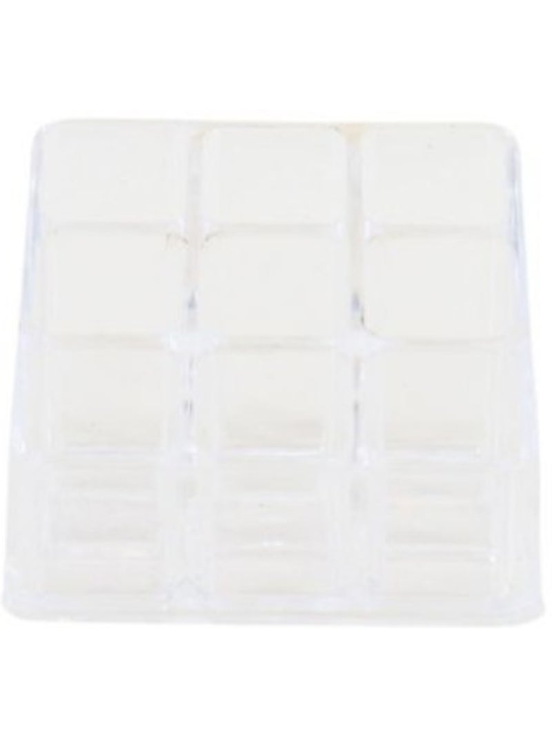 Organisateur à cosmétiques en plastique 9x9cm Transparent - Kiabi