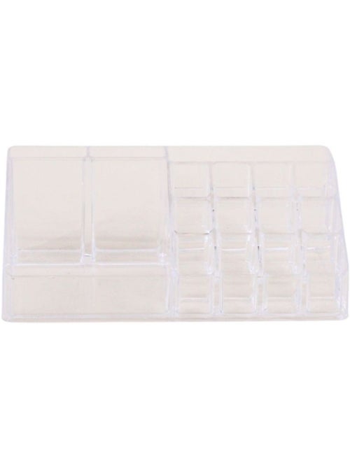 Organisateur à cosmétiques transparent 22x13cm - Kiabi