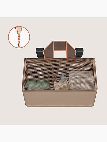 Organisateur de lit de bébé LIONELO Sidepocket - Imperméable - 3 compartiments - Zippé