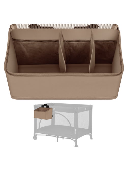 Organisateur de lit de bébé LIONELO Sidepocket - Imperméable - 3 compartiments - Zippé - Kiabi