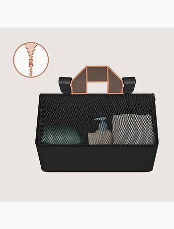 Organisateur de lit de bébé LIONELO Sidepocket - Imperméable - 3 compartiments - Zippé