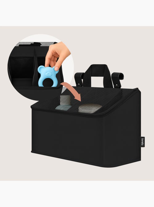 Organisateur de lit de bébé LIONELO Sidepocket - Imperméable - 3 compartiments - Zippé - Kiabi