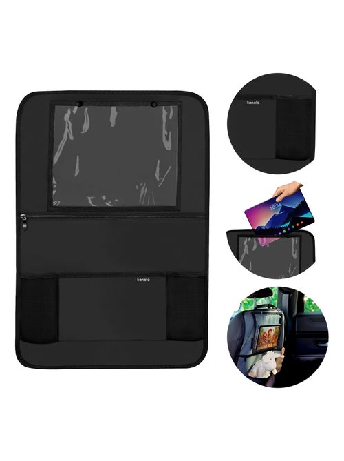 Organisateur de siège auto 2en1 LIONELO - Poche transparente - 5 poches de tailles différentes - Kiabi Organisateur de siège auto 2en1 LIONELO - Poche transparente - 5 poches de tailles différentes - Kiabi