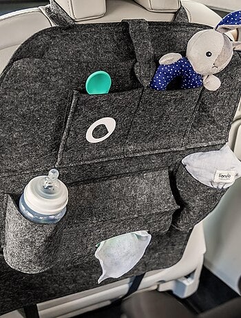 Organisateur de siège auto 2en1 LIONELO Organizer - 7 poches de tailles différentes