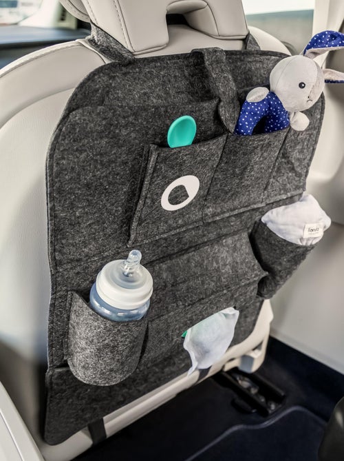 Organisateur de siège auto 2en1 LIONELO Organizer - 7 poches de tailles différentes - Kiabi Organisateur de siège auto 2en1 LIONELO Organizer - 7 poches de tailles différentes - Kiabi