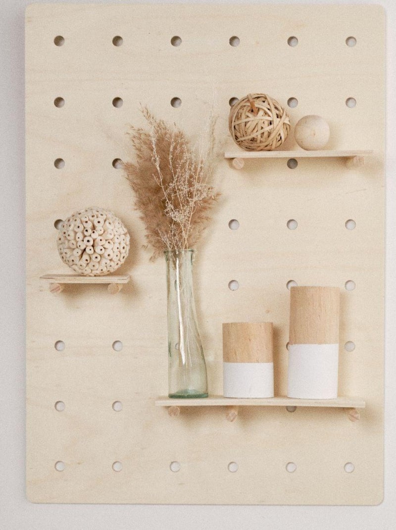 Organisateur mural adaptable à étagères SIMPLICITY Beige - Kiabi
