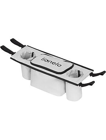 Organisateur pour poussette LIONELO Cama - Pour remorque vélo Cama - 2 bouteilles - Poche zippée