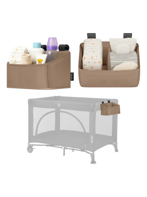 Organisateur suspendu pour lit bébé LIONELO Sidepocket - Ranger les couches - Panier - Kiabi