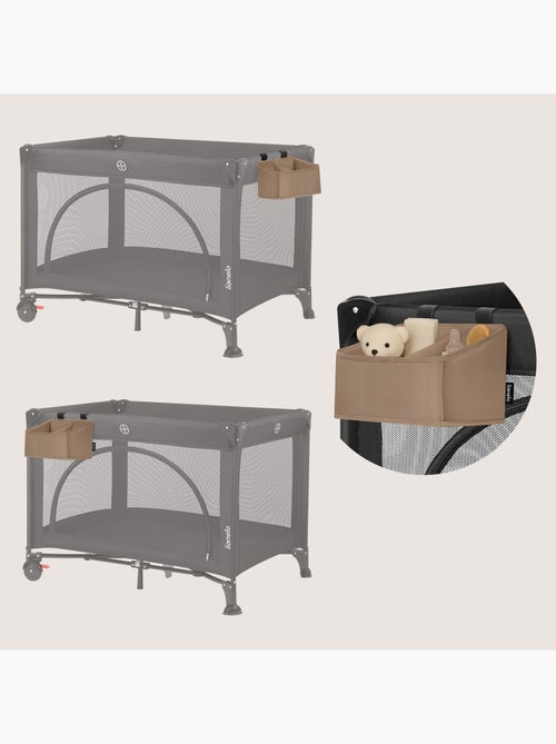 Organisateur suspendu pour lit bébé LIONELO Sidepocket - Ranger les couches - Panier - Kiabi
