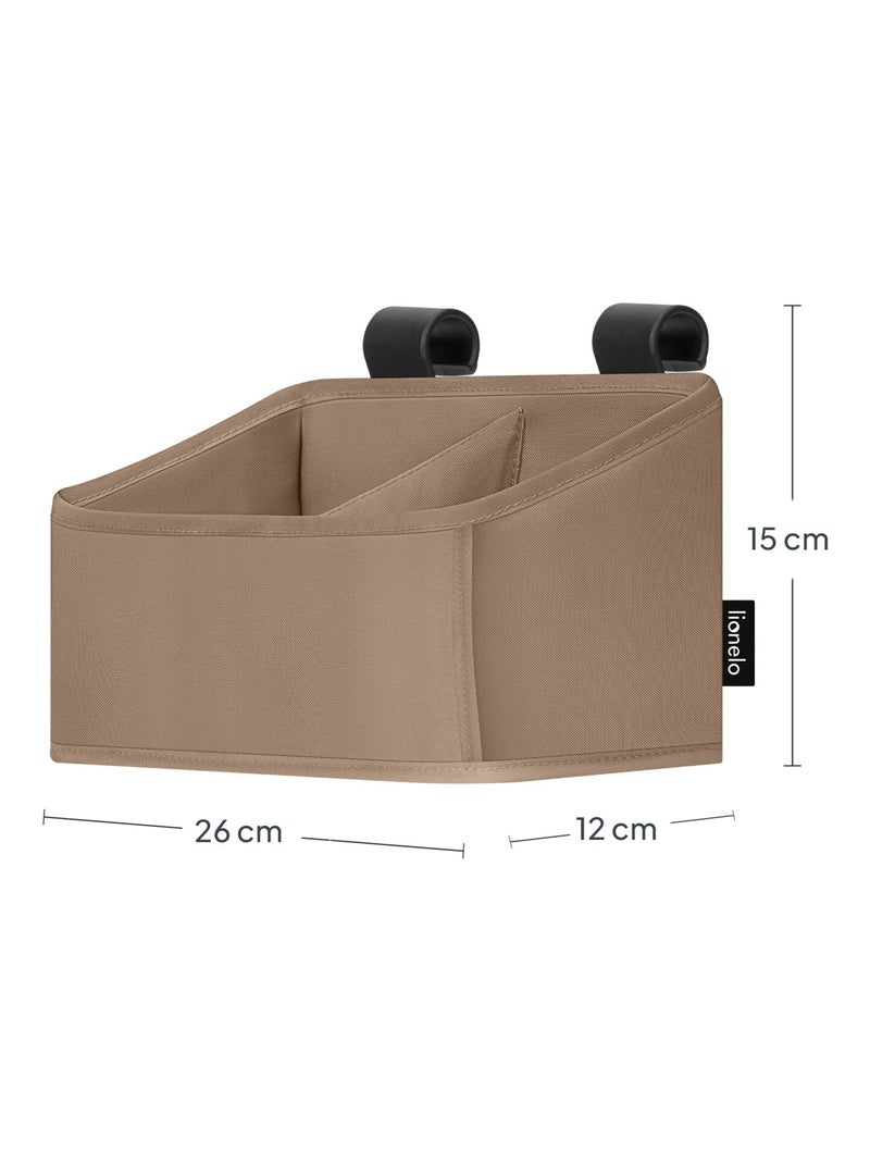 Organisateur suspendu pour lit bébé LIONELO Sidepocket - Ranger les couches - Panier Beige - Kiabi