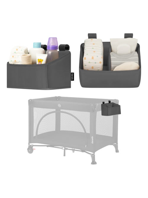 Organisateur suspendu pour lit bébé LIONELO Sidepocket - Ranger les couches - Panier - Kiabi