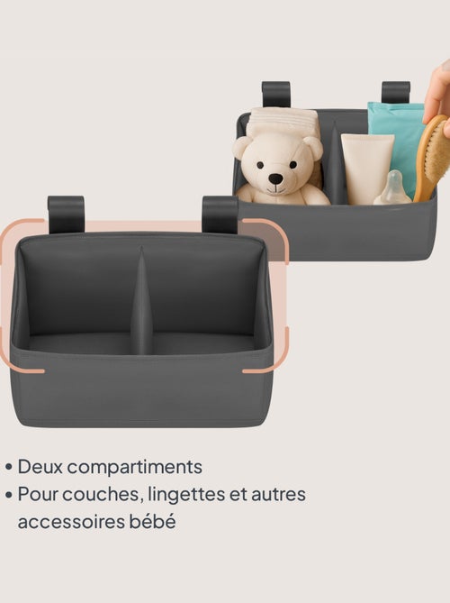 Organisateur suspendu pour lit bébé LIONELO Sidepocket - Ranger les couches - Panier - Kiabi