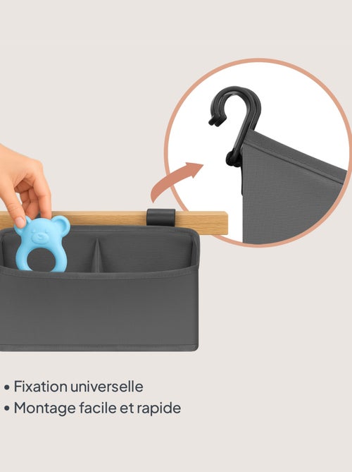 Organisateur suspendu pour lit bébé LIONELO Sidepocket - Ranger les couches - Panier - Kiabi