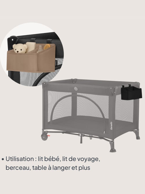 Organisateur suspendu pour lit bébé LIONELO Sidepocket - Ranger les couches - Panier - Kiabi
