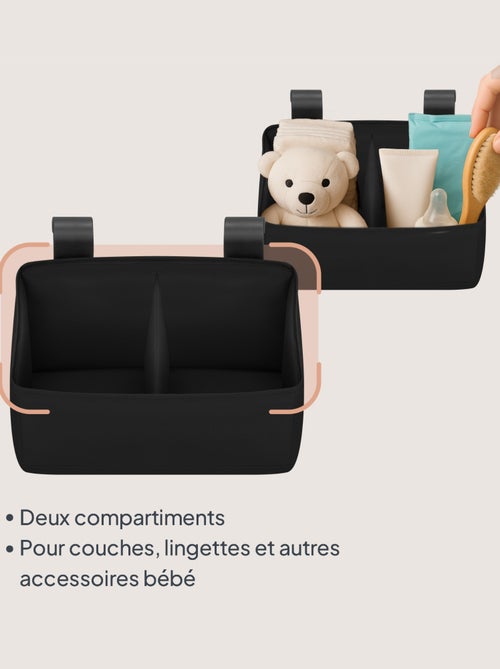 Organisateur suspendu pour lit bébé LIONELO Sidepocket - Ranger les couches - Panier - Kiabi