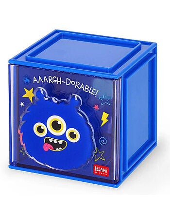Organiseur de bureau modulable - cutie cube - monstre
