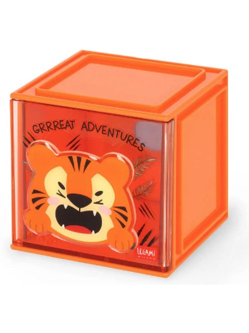 Organiseur de bureau modulable - cutie cube - tiger - Kiabi