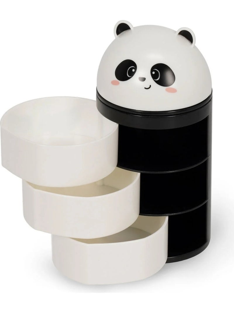 Organiseur de Bureau Panda - Aww-Rganiser Noir - Kiabi