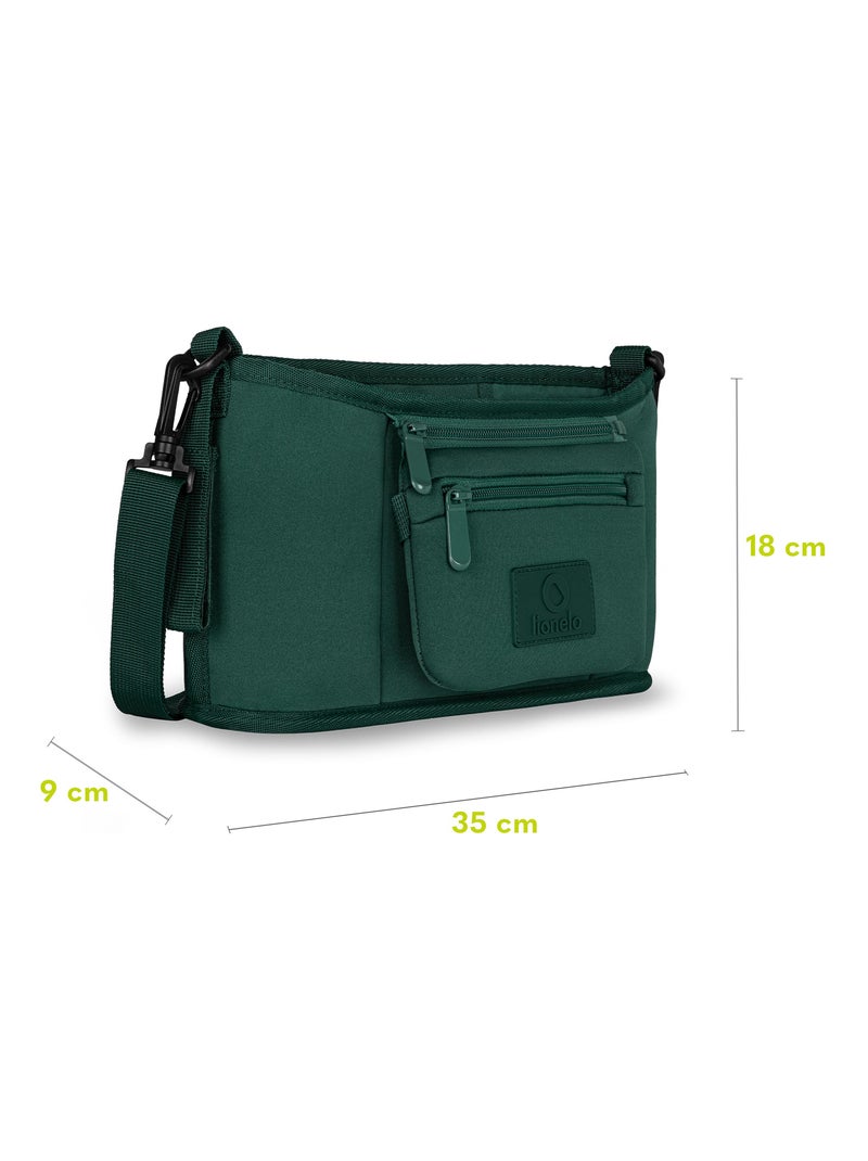 Organiseur de poussette - LIONELO Petit Cube - 35x18x9 cm - Spacieux -  Matériau facile à nettoyer Vert - Kiabi