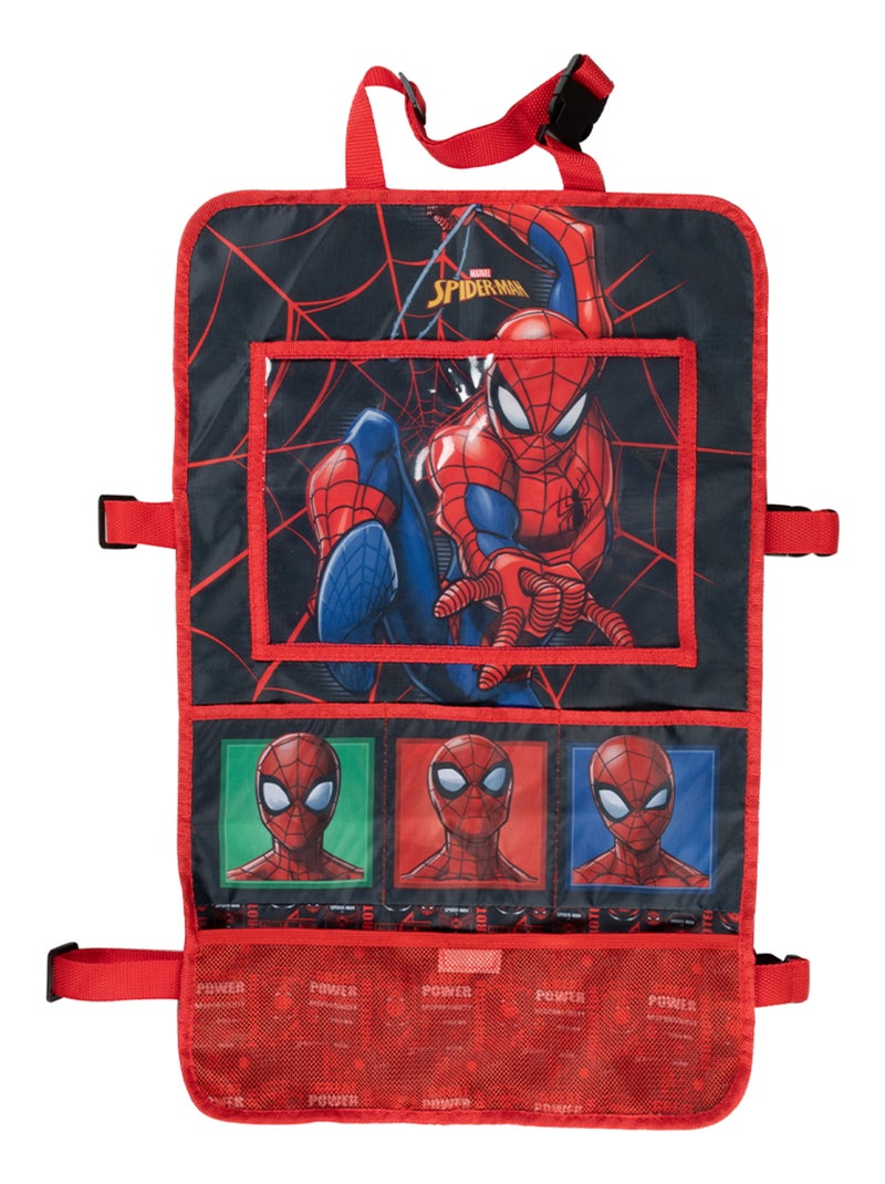 Organiseur de protection pour siège auto Marvel Spiderman Rouge - Kiabi