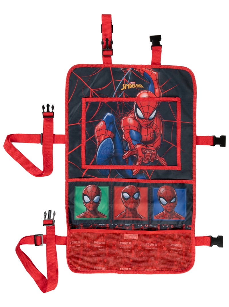 Organiseur de protection pour siège auto Marvel Spiderman Rouge - Kiabi