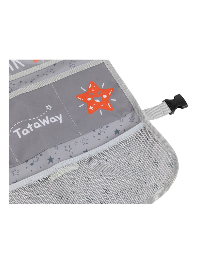 Organiseur de voiture universel Tataway – Rangement pour voyage, jouets et accessoires Gris - Kiabi