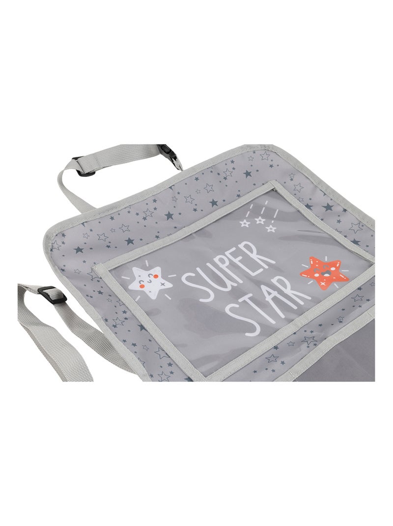 Organiseur de voiture universel Tataway – Rangement pour voyage, jouets et accessoires Gris - Kiabi