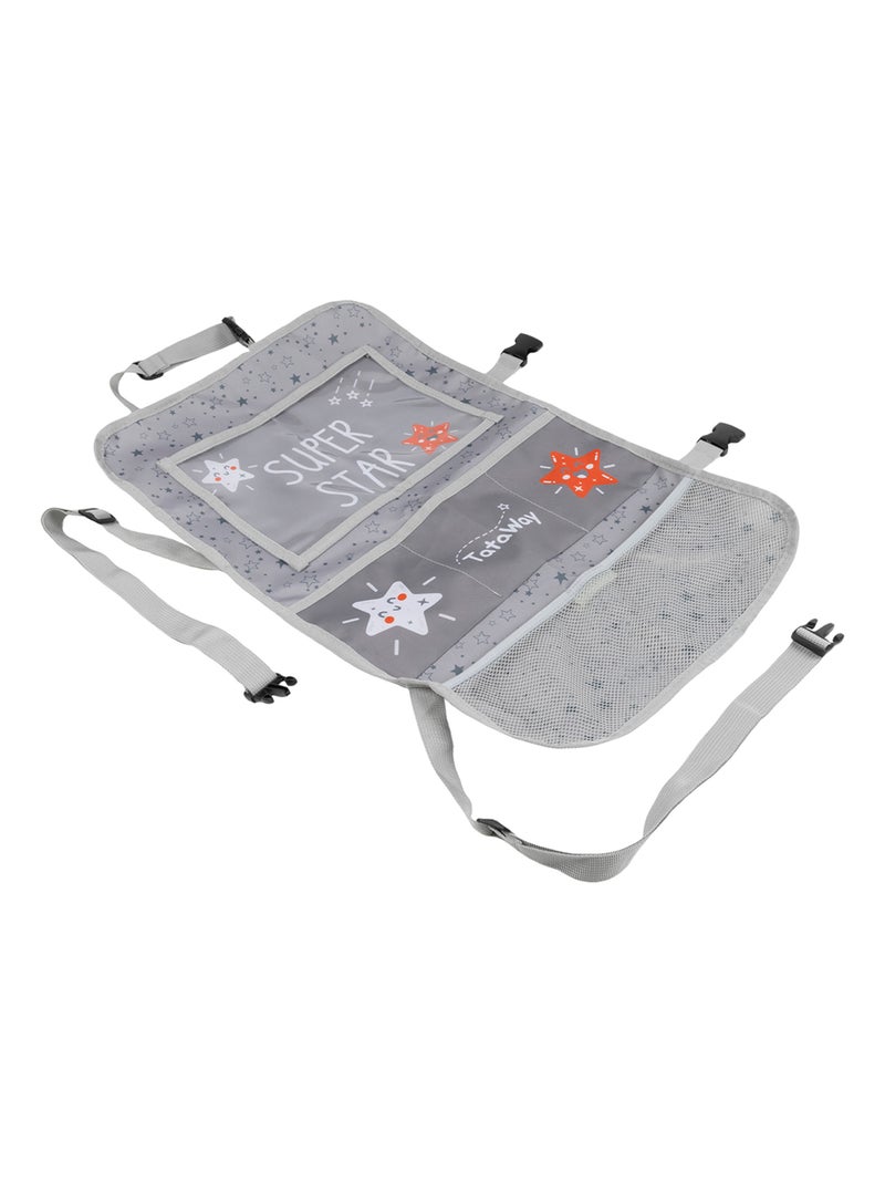 Organiseur de voiture universel Tataway – Rangement pour voyage, jouets et accessoires Gris - Kiabi