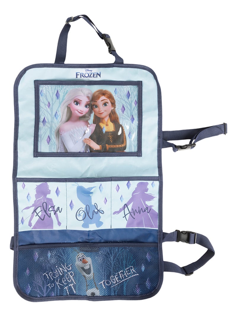 Organiseur Disney La Reine des Neiges – Rangement polyvalent avec Elsa et Anna, voiture/voyage Bleu - Kiabi