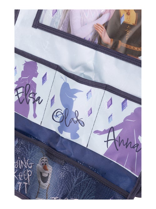 Organiseur Disney La Reine des Neiges – Rangement polyvalent avec Elsa et Anna, voiture/voyage - Kiabi